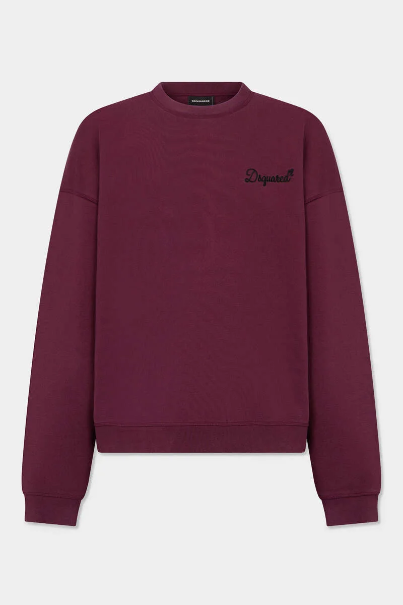DSQUARED2 SIGNATURE RELAX FIT CREWNECK - 1