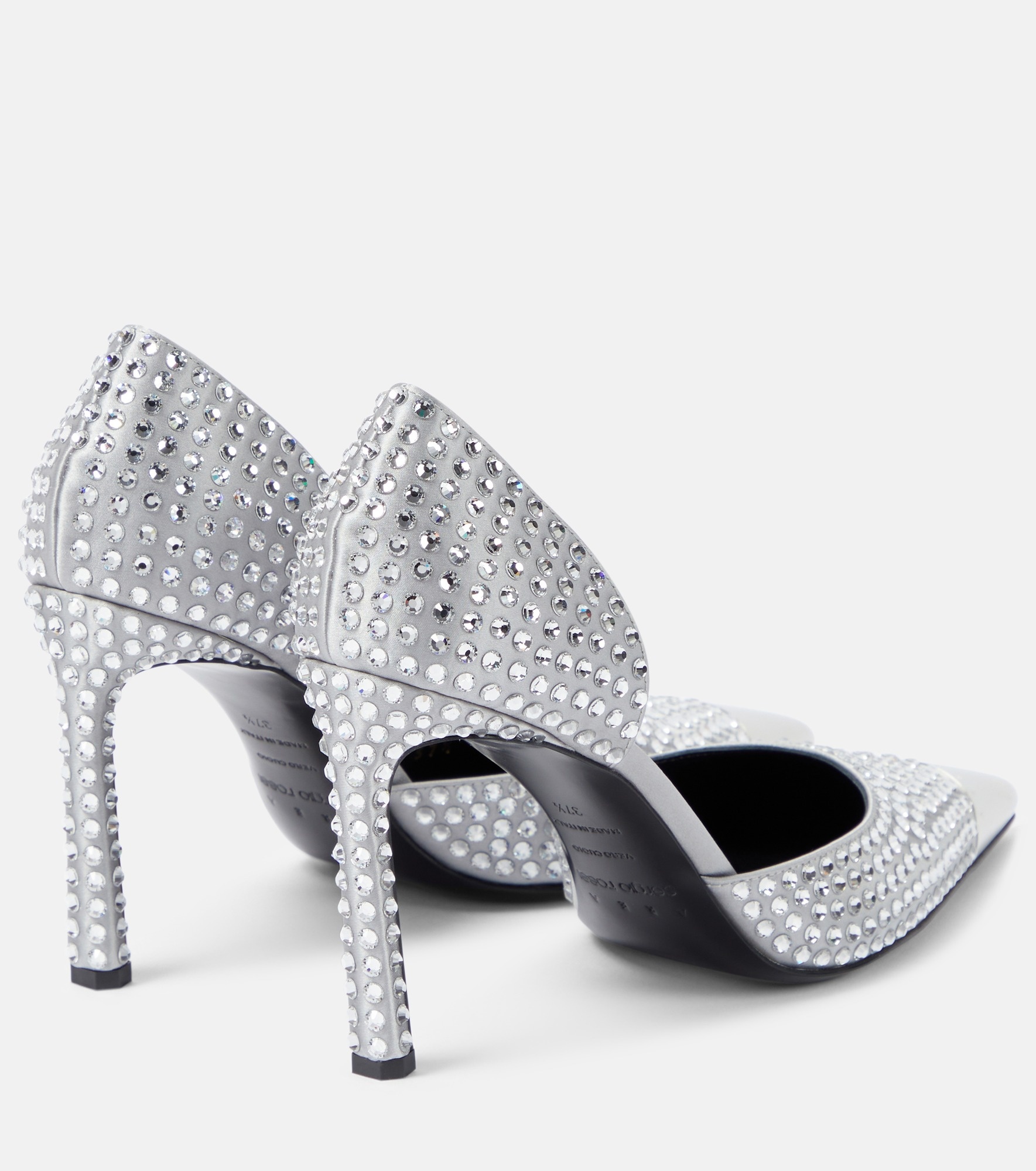 Dagger metallic leather pumps - 3