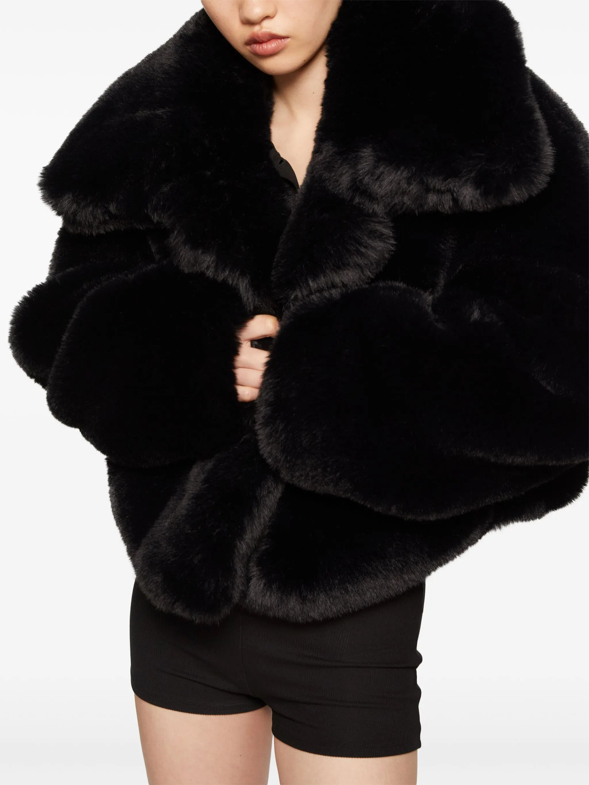 faux-fur jacket - 6