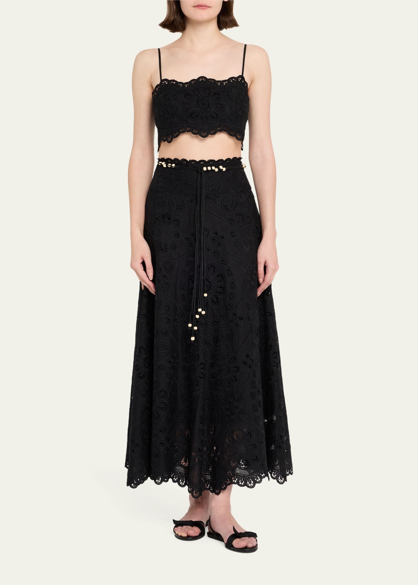 Rhiannon Embroidered Tie Bodice - 2