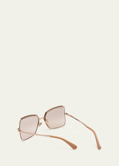 Max Mara WEHO Metal & Acetate Butterfly Sunglasses outlook