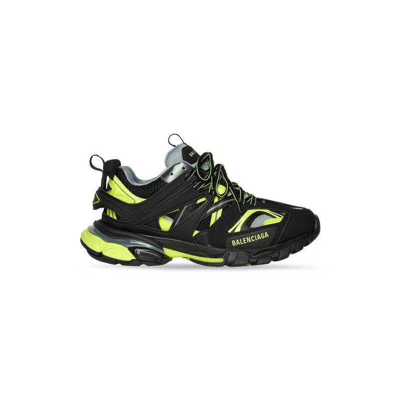 Men's Track Sneaker in Yellow - 1