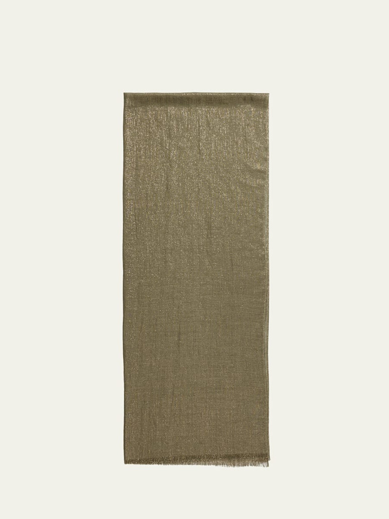 Sparkling Cashmere & Silk Scarf 1