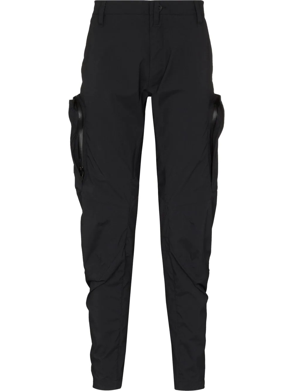 Encapsulated slim-cut trousers - 1