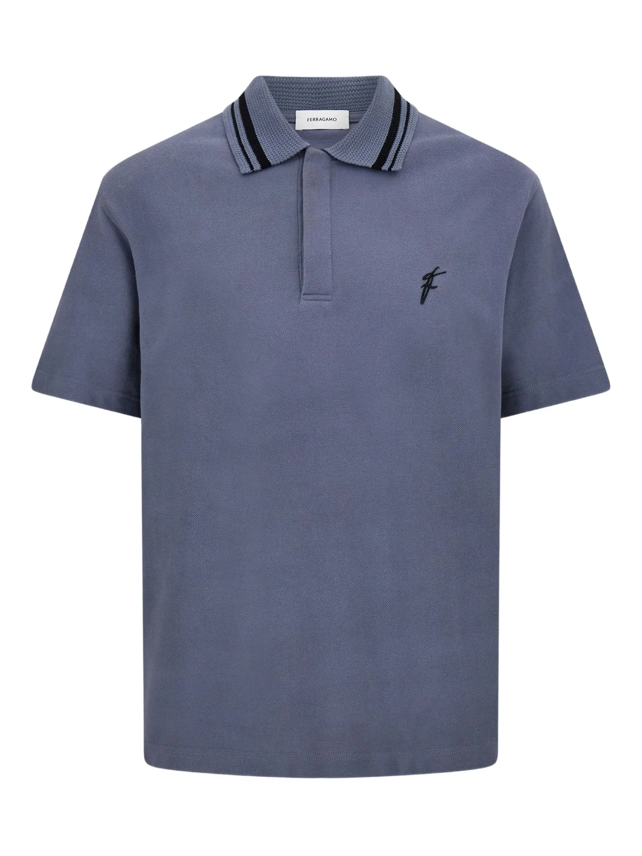 Ferragamo Piqué Polo Shirt - 1