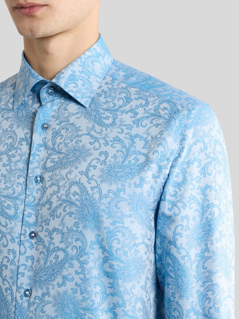 Etro PAISLEY COTTON JACQUARD SHIRT outlook