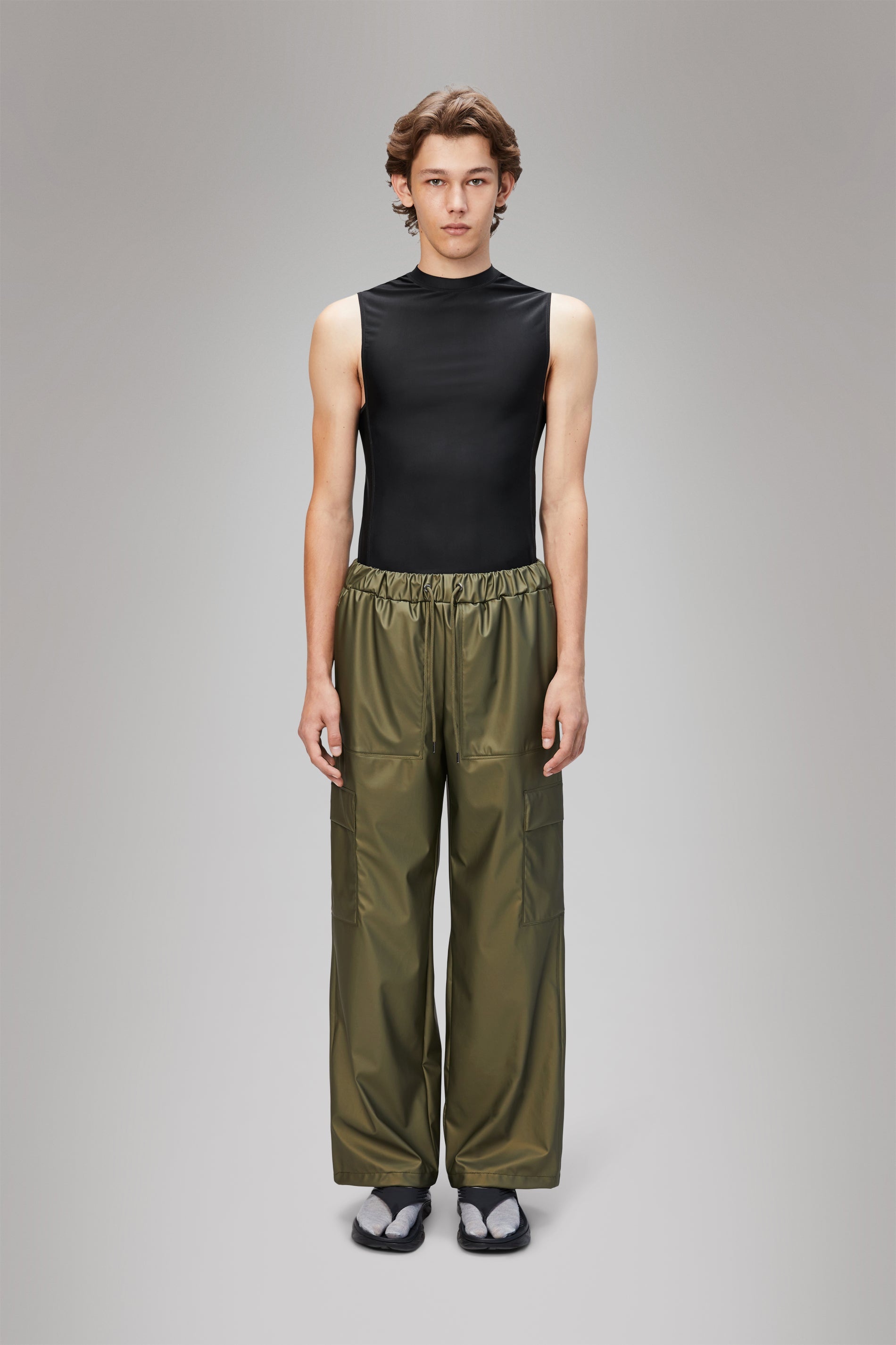 Cargo Rain Pants Wide - 2