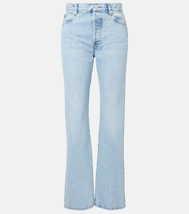 Staple high-rise straight jeans - 1