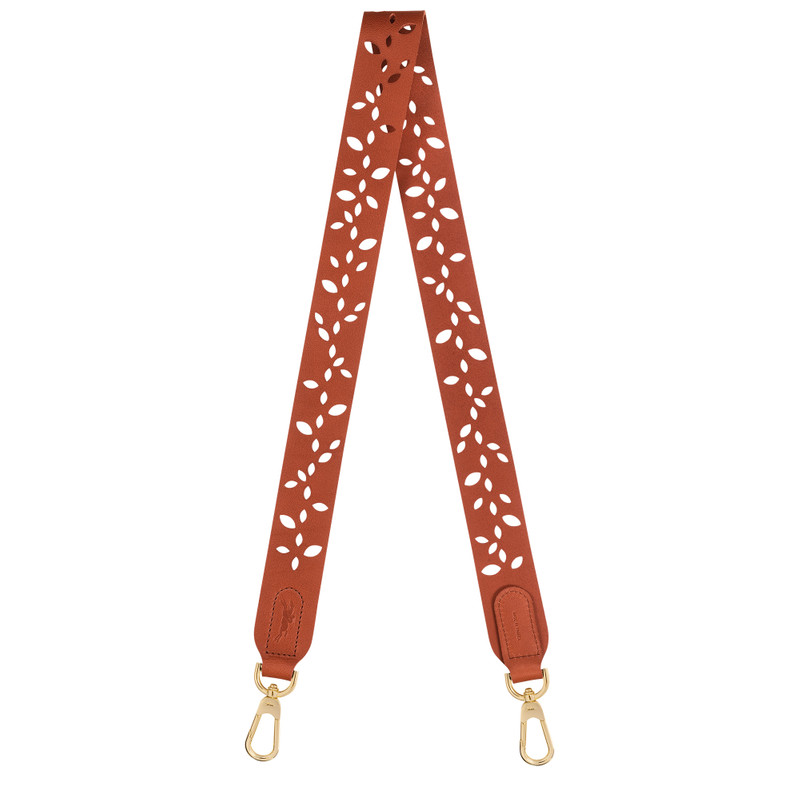 Végétal Shoulder strap Bark - Leather 1