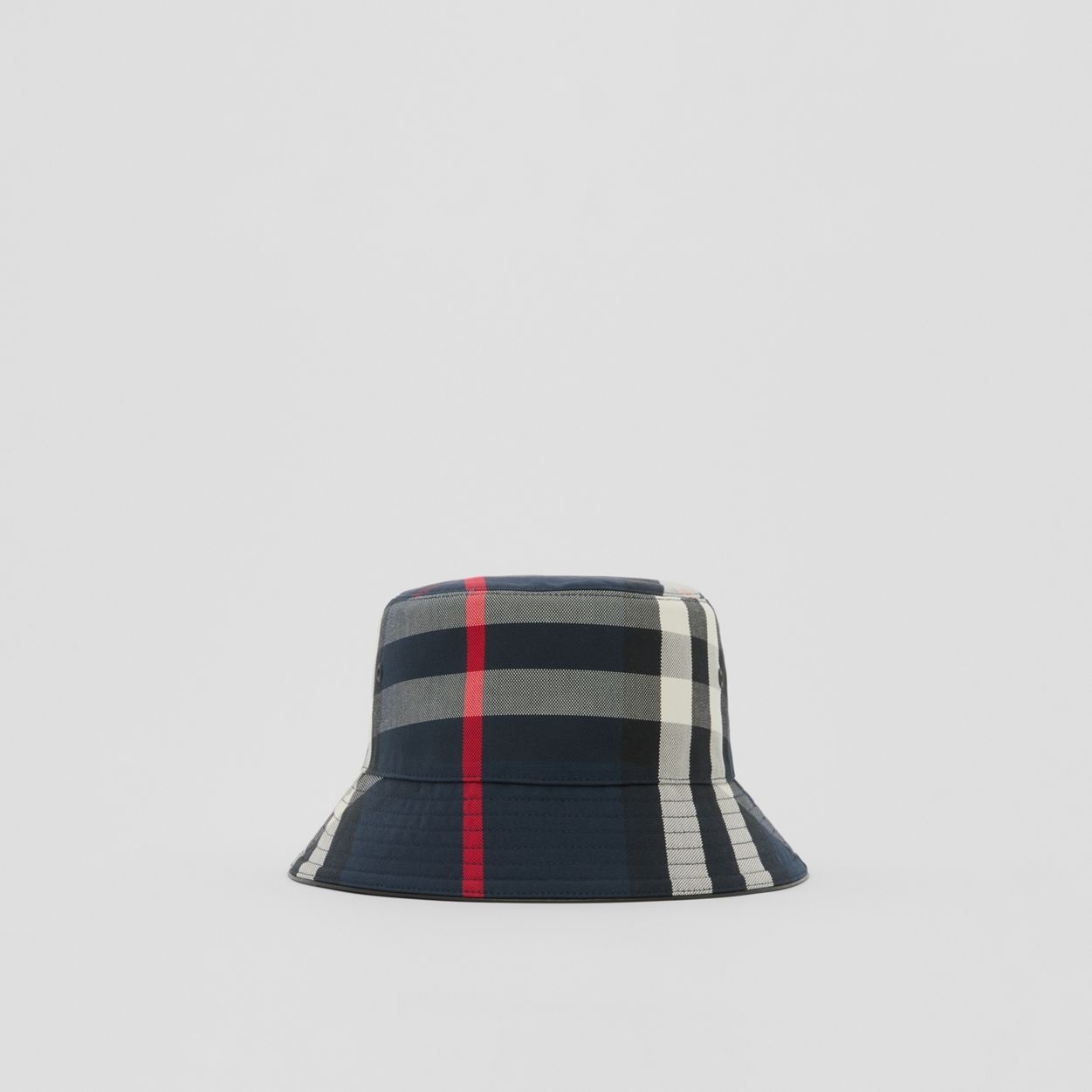 Check Cotton Bucket Hat - 5