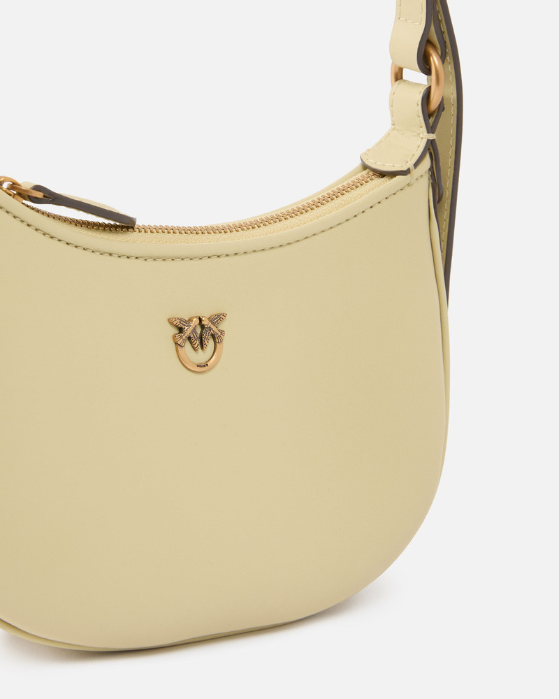 HALF MOON BABY LEATHER SHOULDER BAG 3