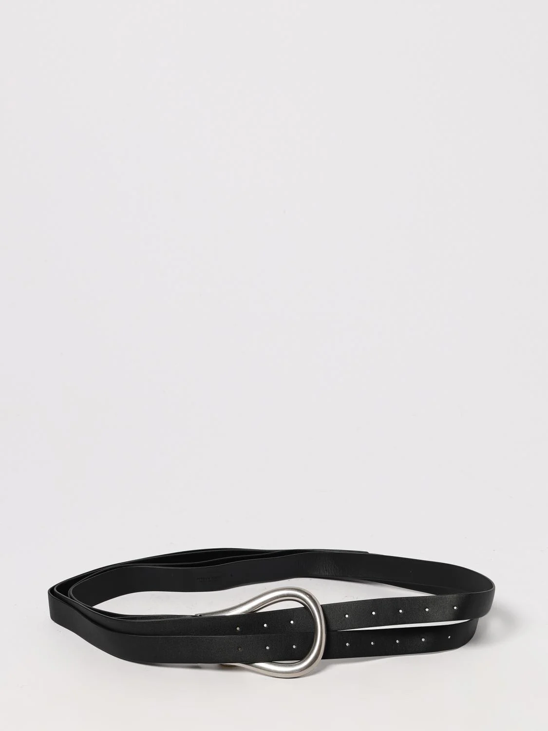 Bottega Veneta Horsebit leather belt - 1