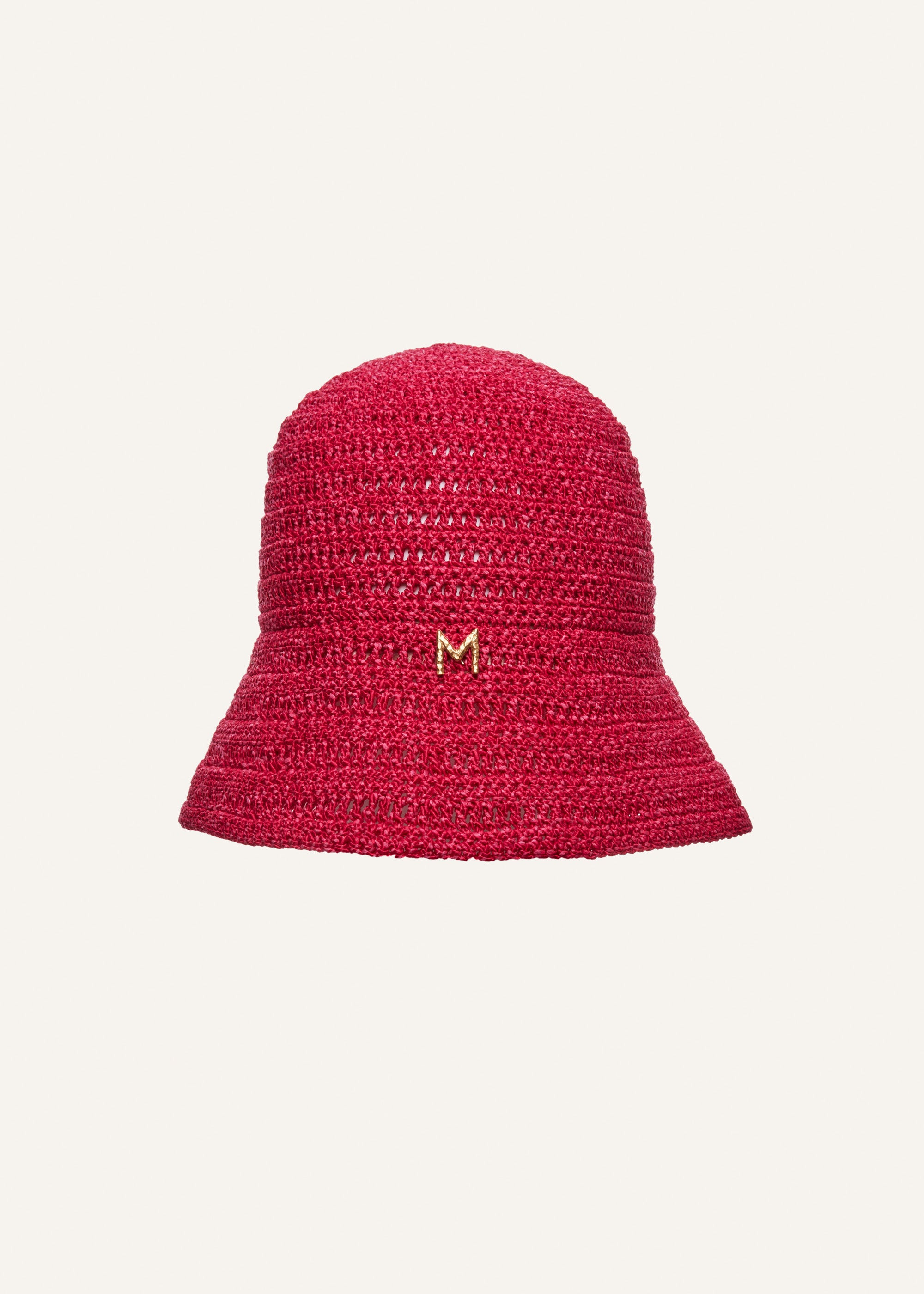 Handmade crochet bucket hat in fuchsia - 2