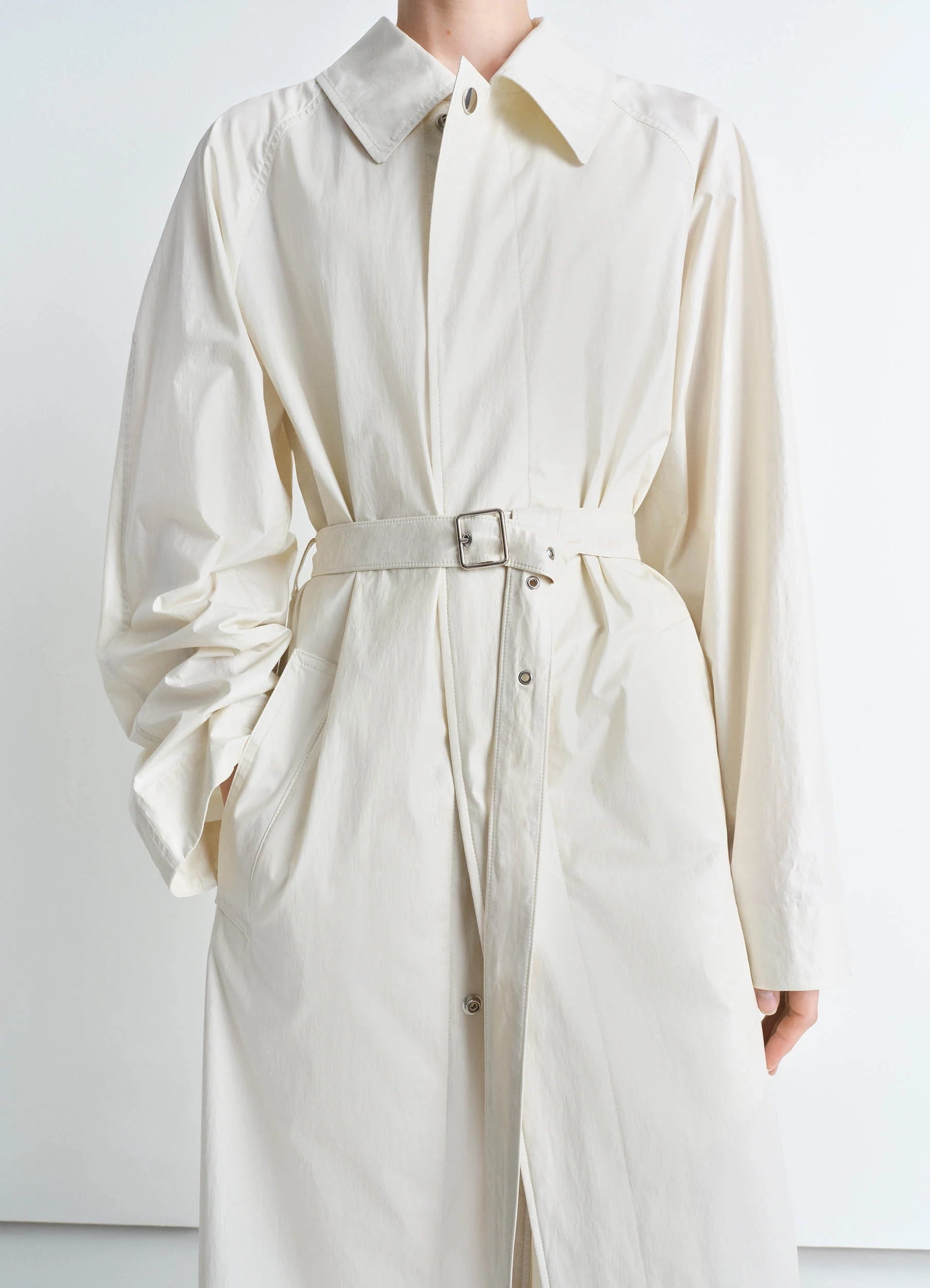 LIGHT BELTED COAT - 5