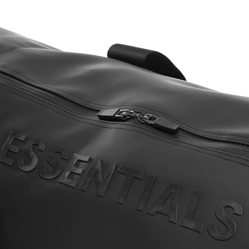 ESSENTIALS Fear of God Essentials Coach Jacket 'Black' outlook