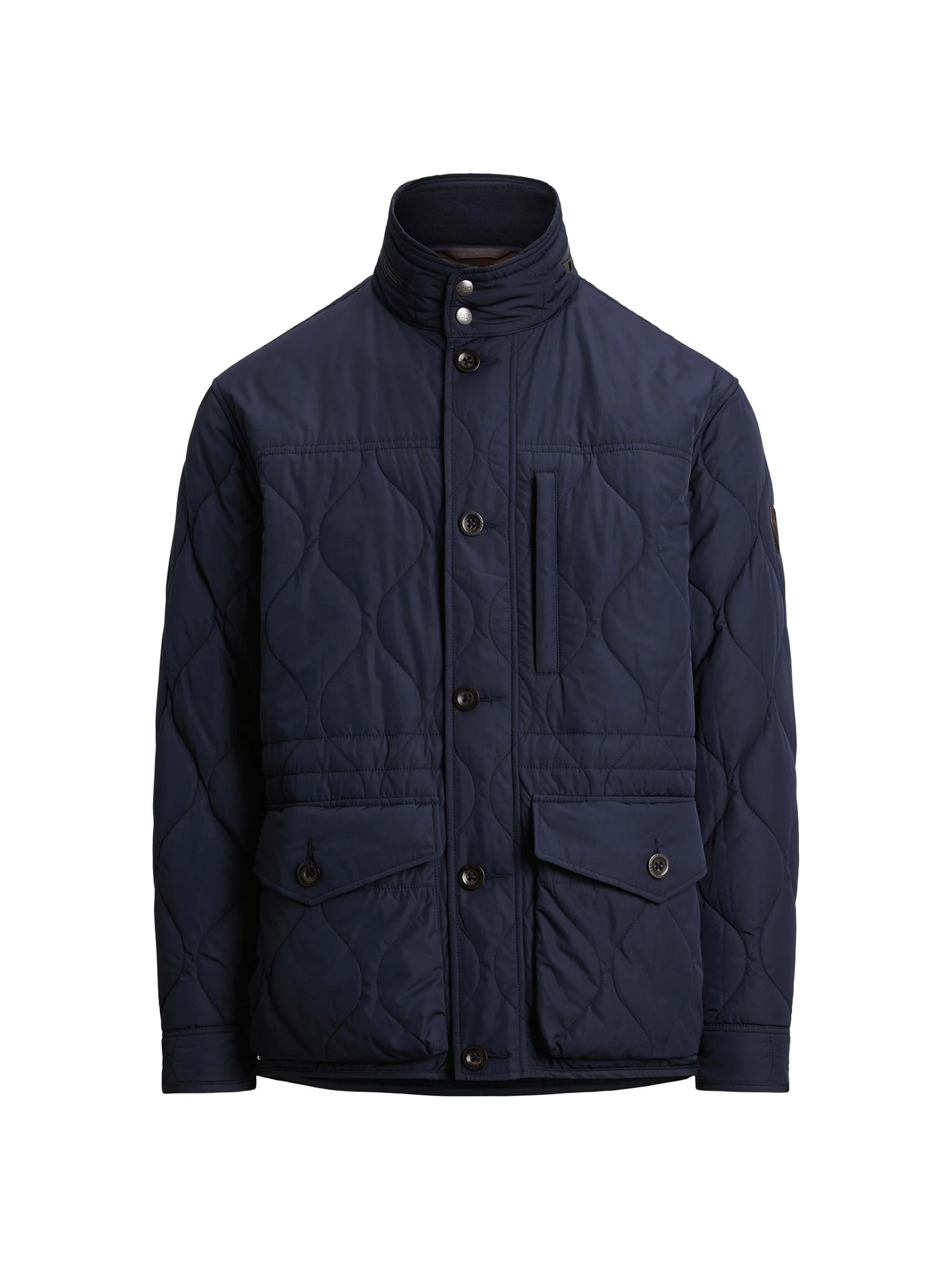 Men's Eastham Quilted Hooded Field Jacket - Collection Navy - 1