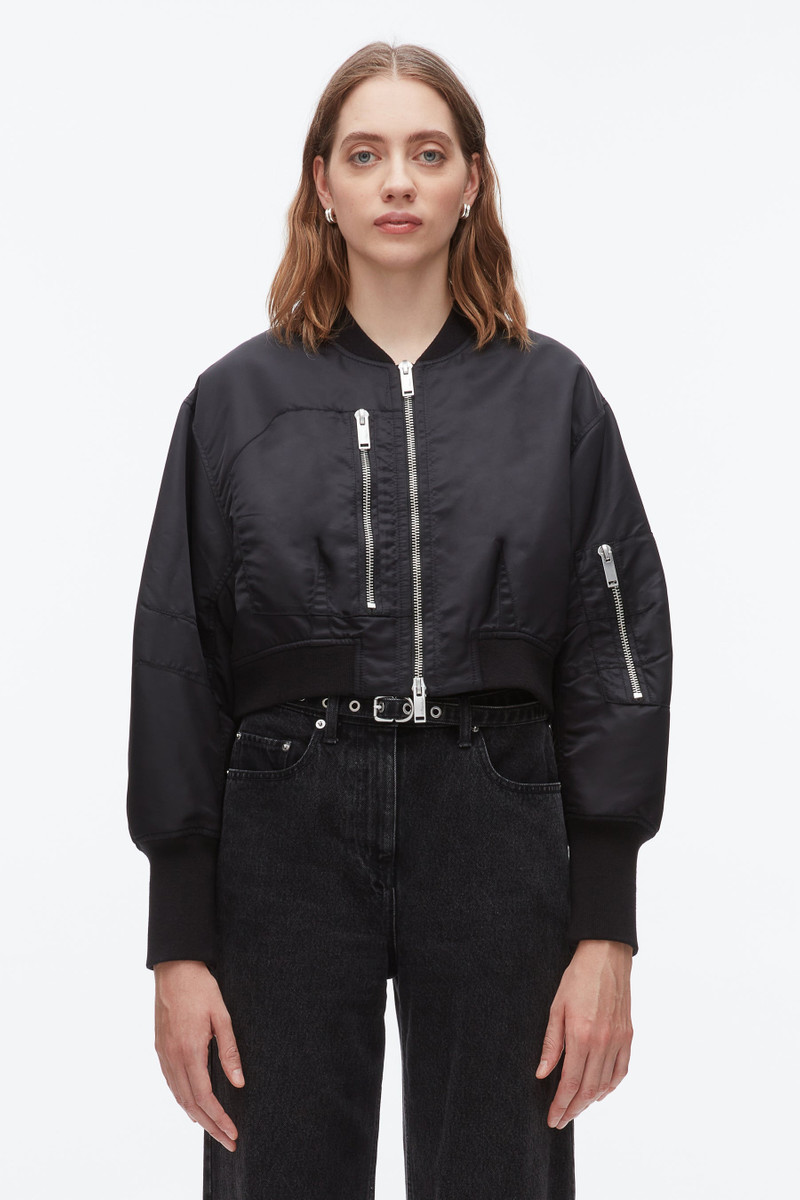 Cropped Flight Bomber 3
