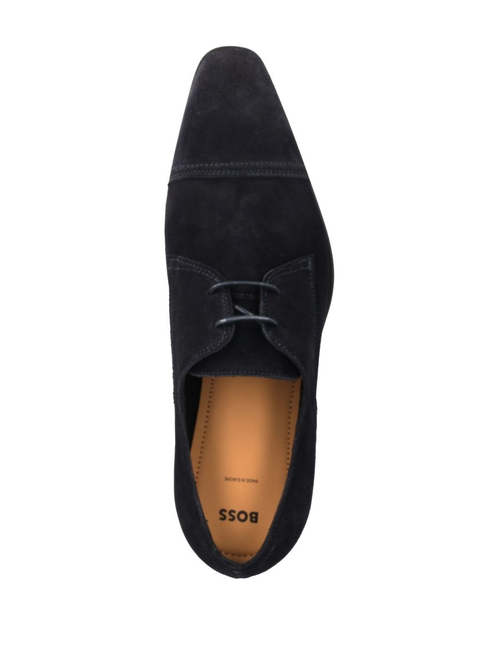suede derby shoes - 4
