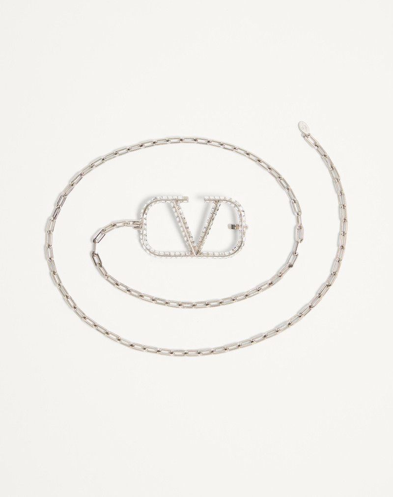 Valentino VLOGO SIGNATURE CHAIN BELT outlook