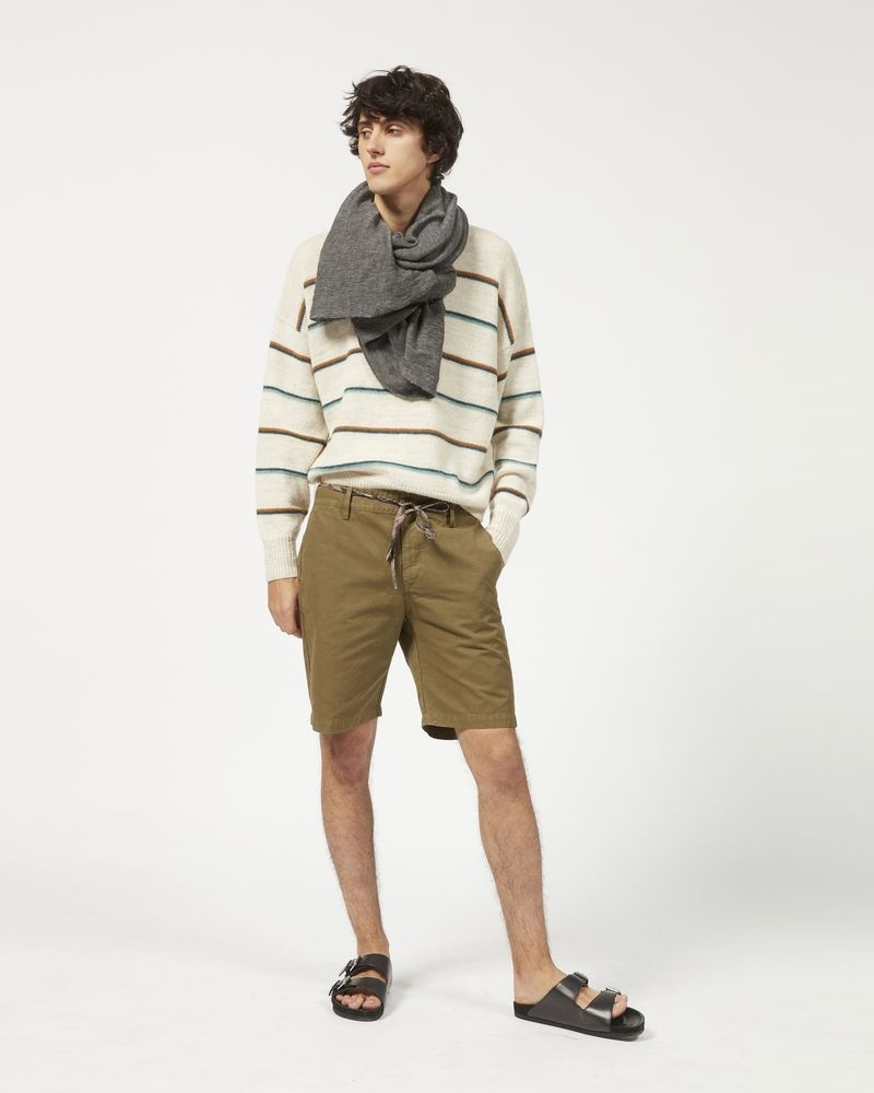 Isabel Marant LAMAR cotton shorts outlook