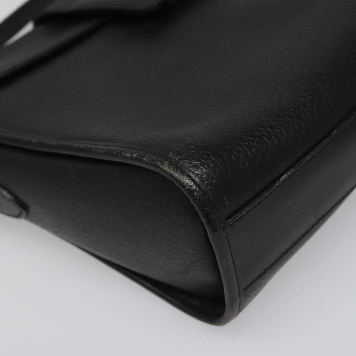Burberry Shoulder Bag Leather Black - 14