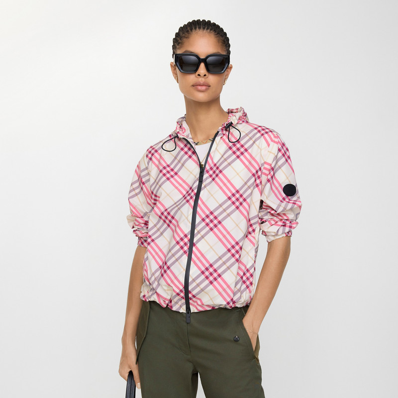 Burberry Check Salcombe Hooded Jacket​ outlook