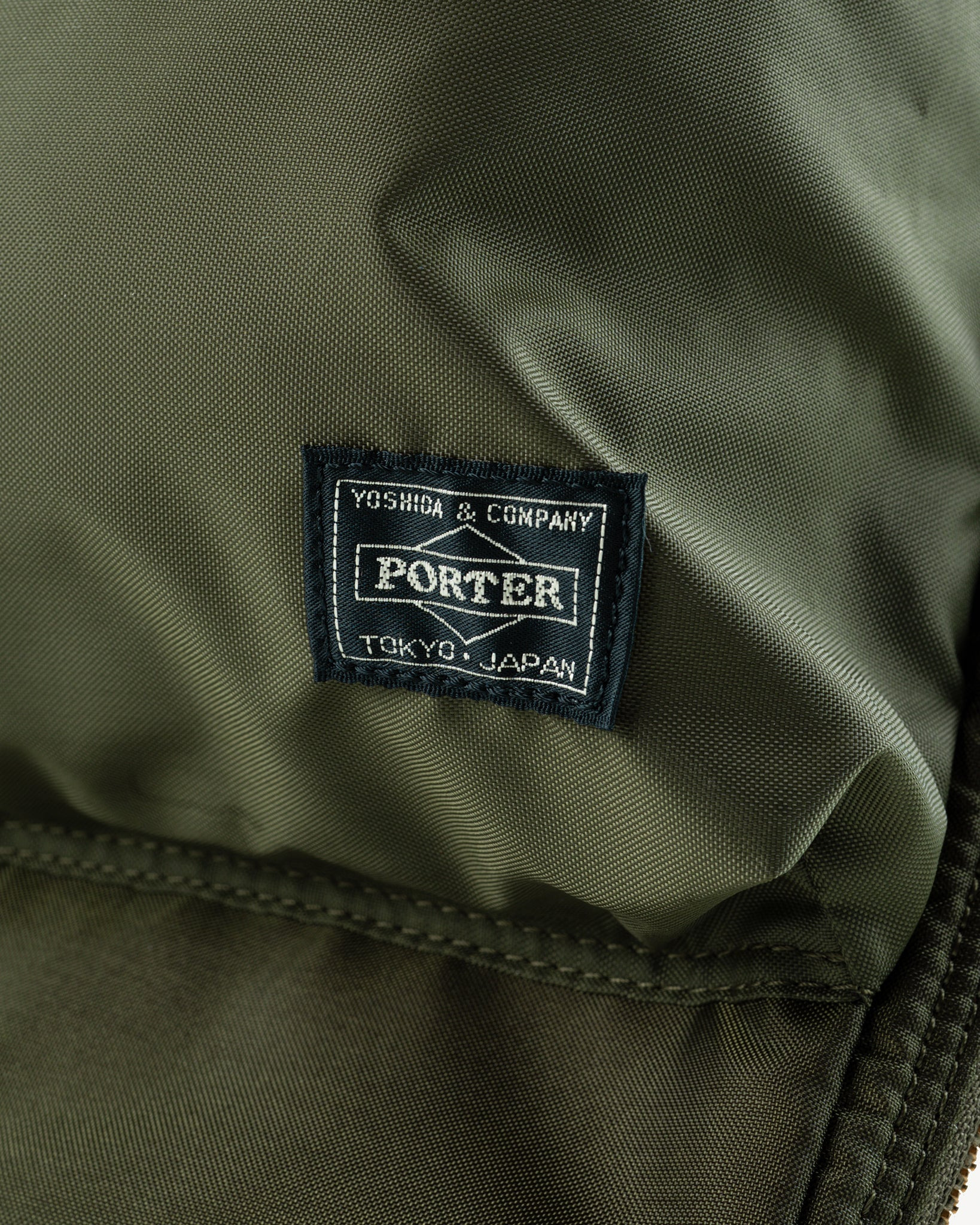 POR-FOR-HELS-OLV Porter - Yoshida & Co. - Force 2Way Helmet Bag (S) - Olive - 4