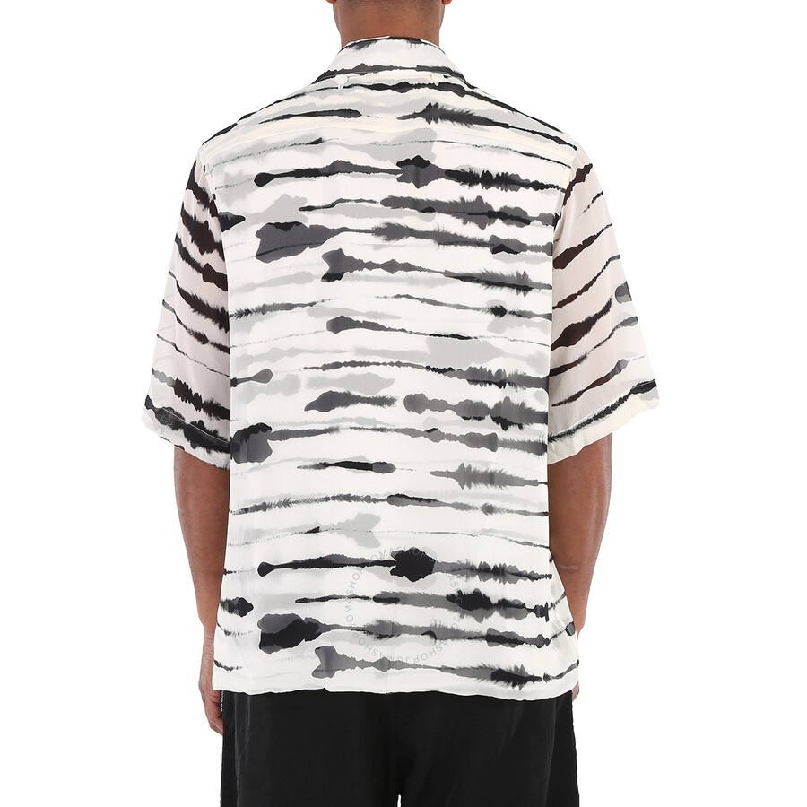 Burberry Watercolour Print Double-layered Shirt - 6
