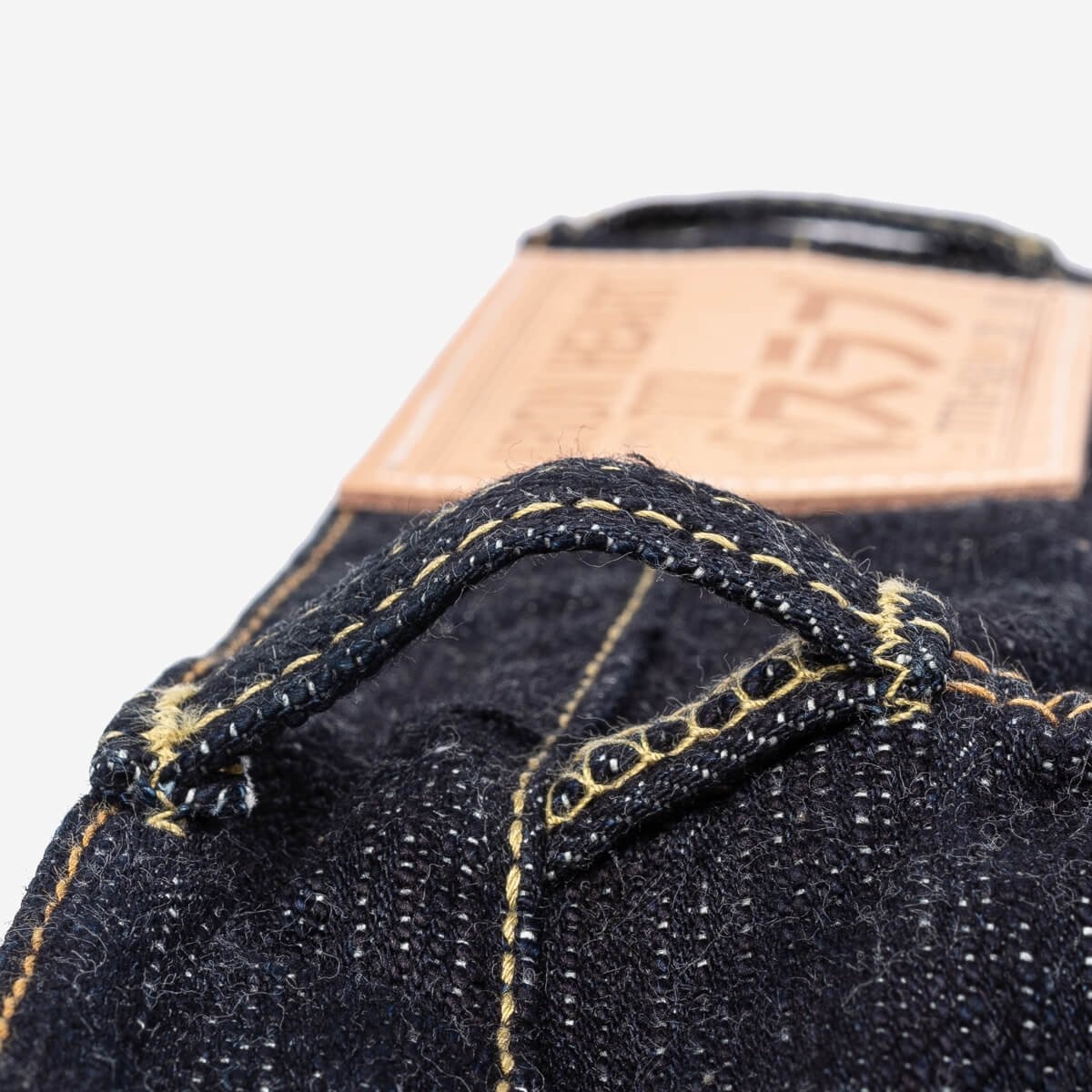 IH-888S-SLB 16oz Slubby Japanese Selvedge Denim Jeans Indigo - The