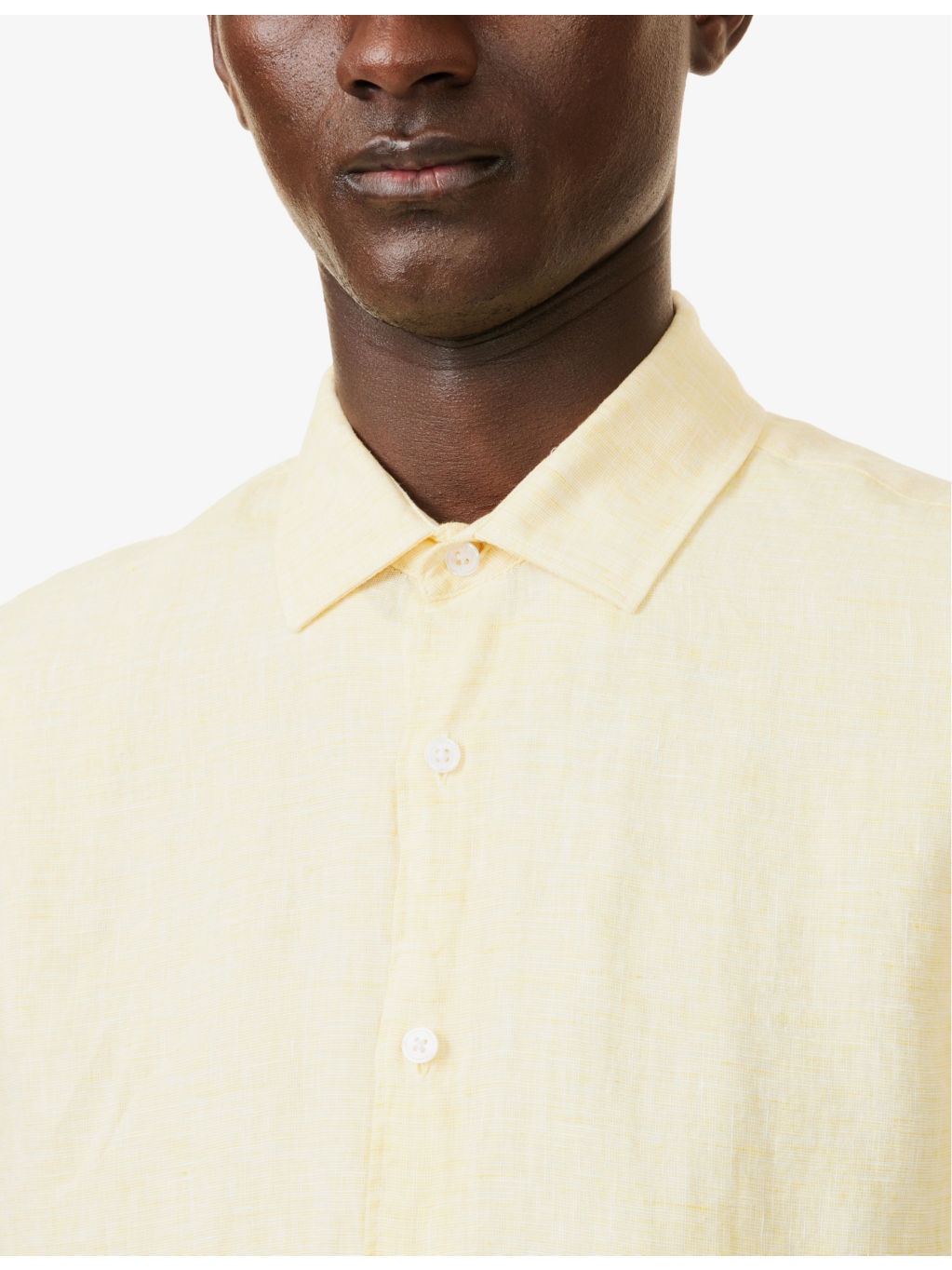 Giles Long-Sleeve Linen Shirt - 5