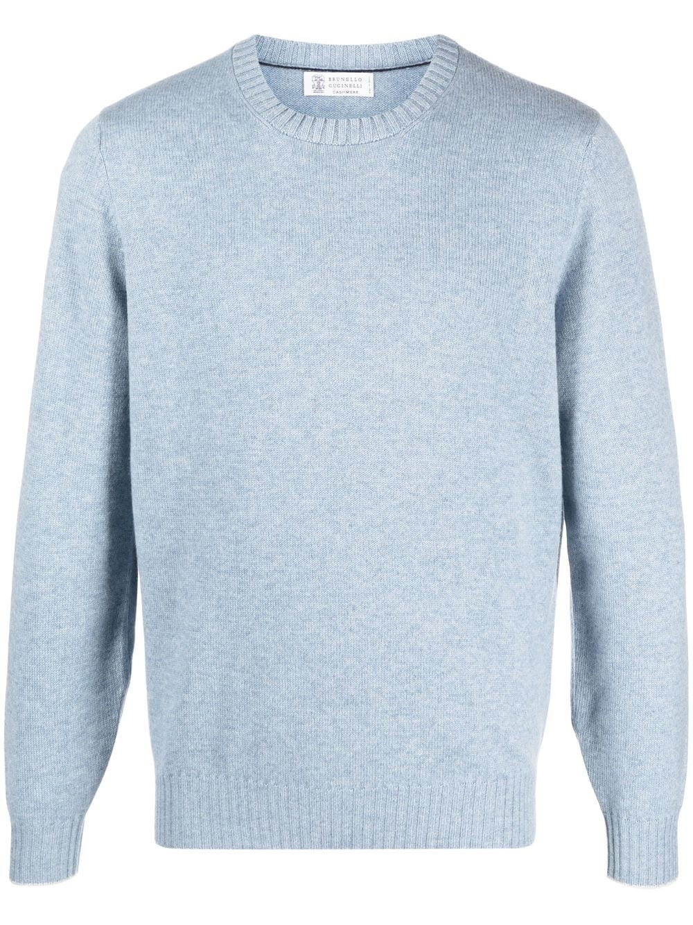 fine-knit cashmere jumper - 1