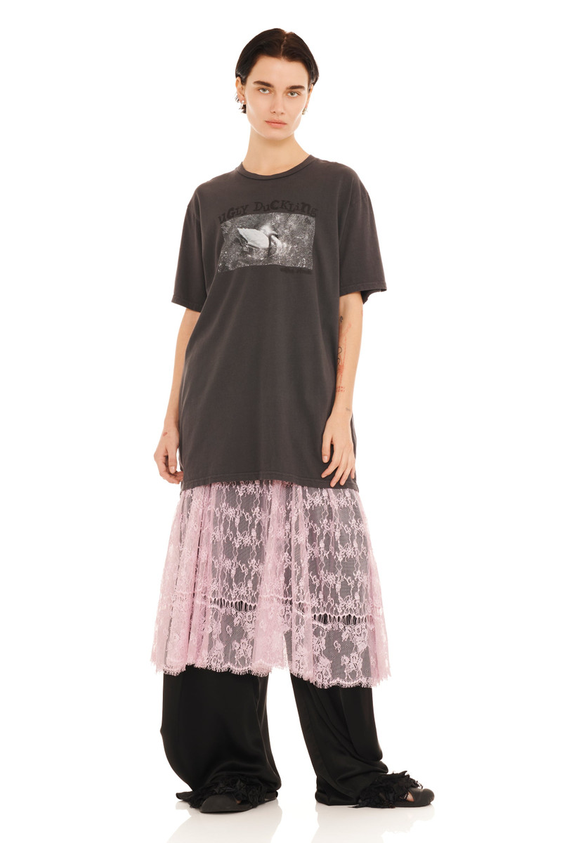 CHARCOAL UGLY DUCKLING GRAPHIC TEE 1