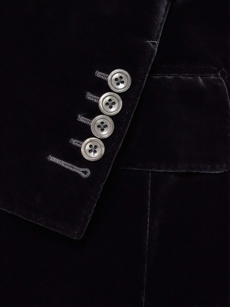 Atticus Slim-Fit Cotton-Velvet Blazer 5