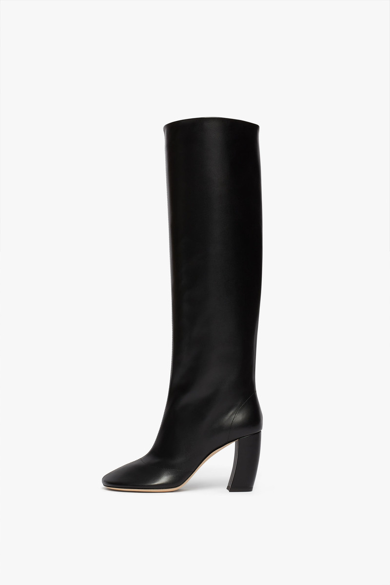 Victoria Beckham Capri Rise Boot 115mm in Black outlook