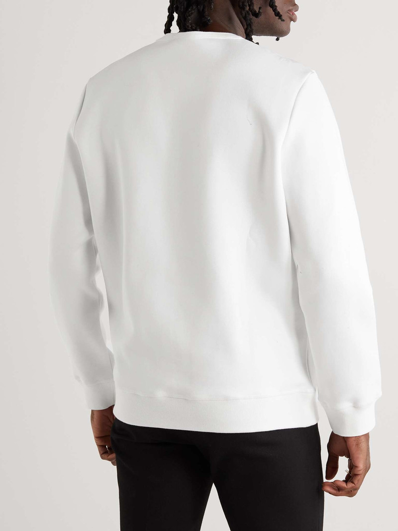Printed Cotton-Blend Jersey Sweatshirt 4