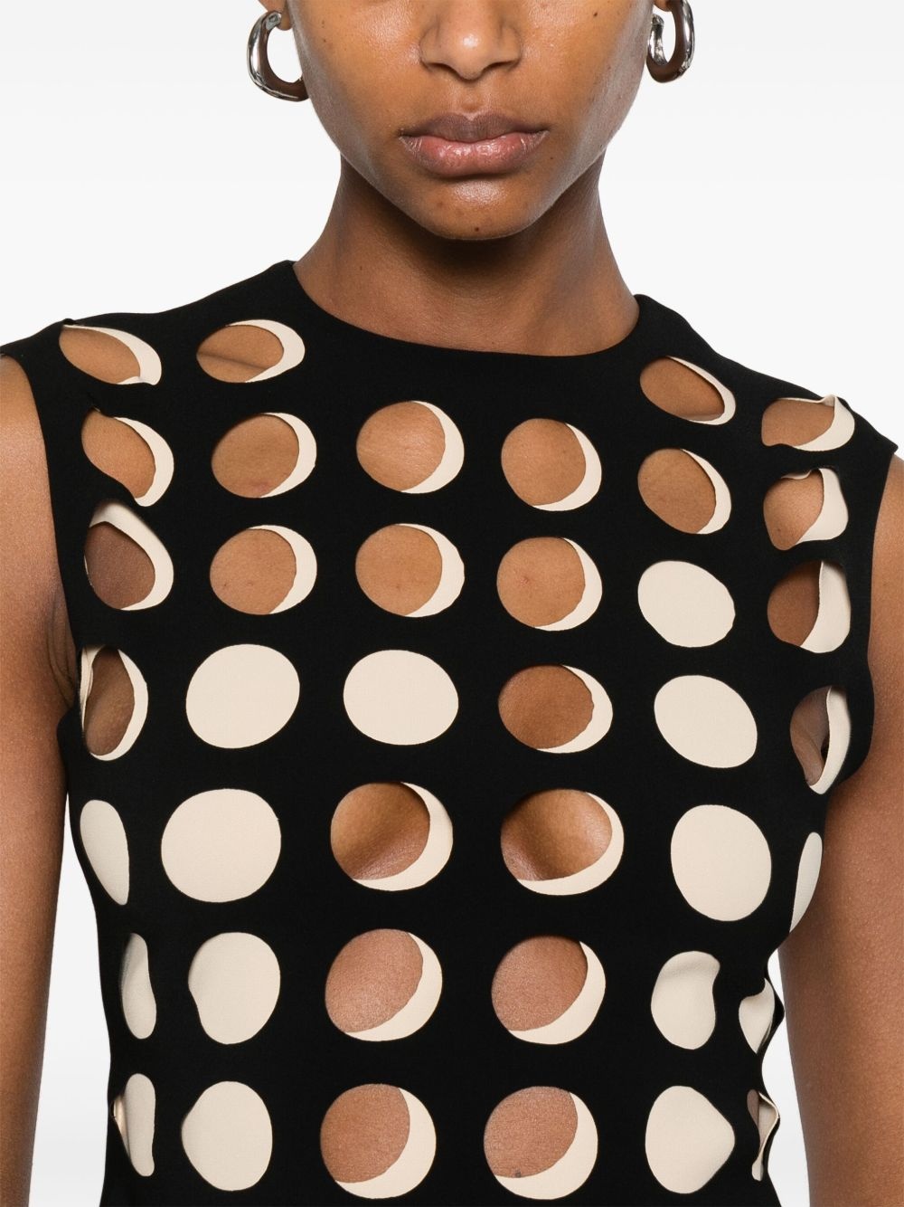 Layered Holes top - 5