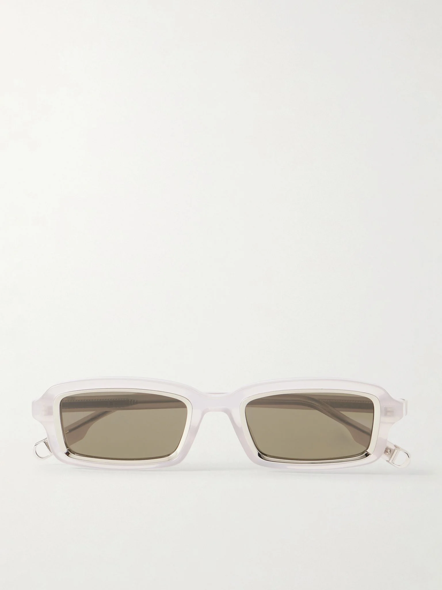 DiorSymbol S2I Square-Frame Acetate Sunglasses White - 1