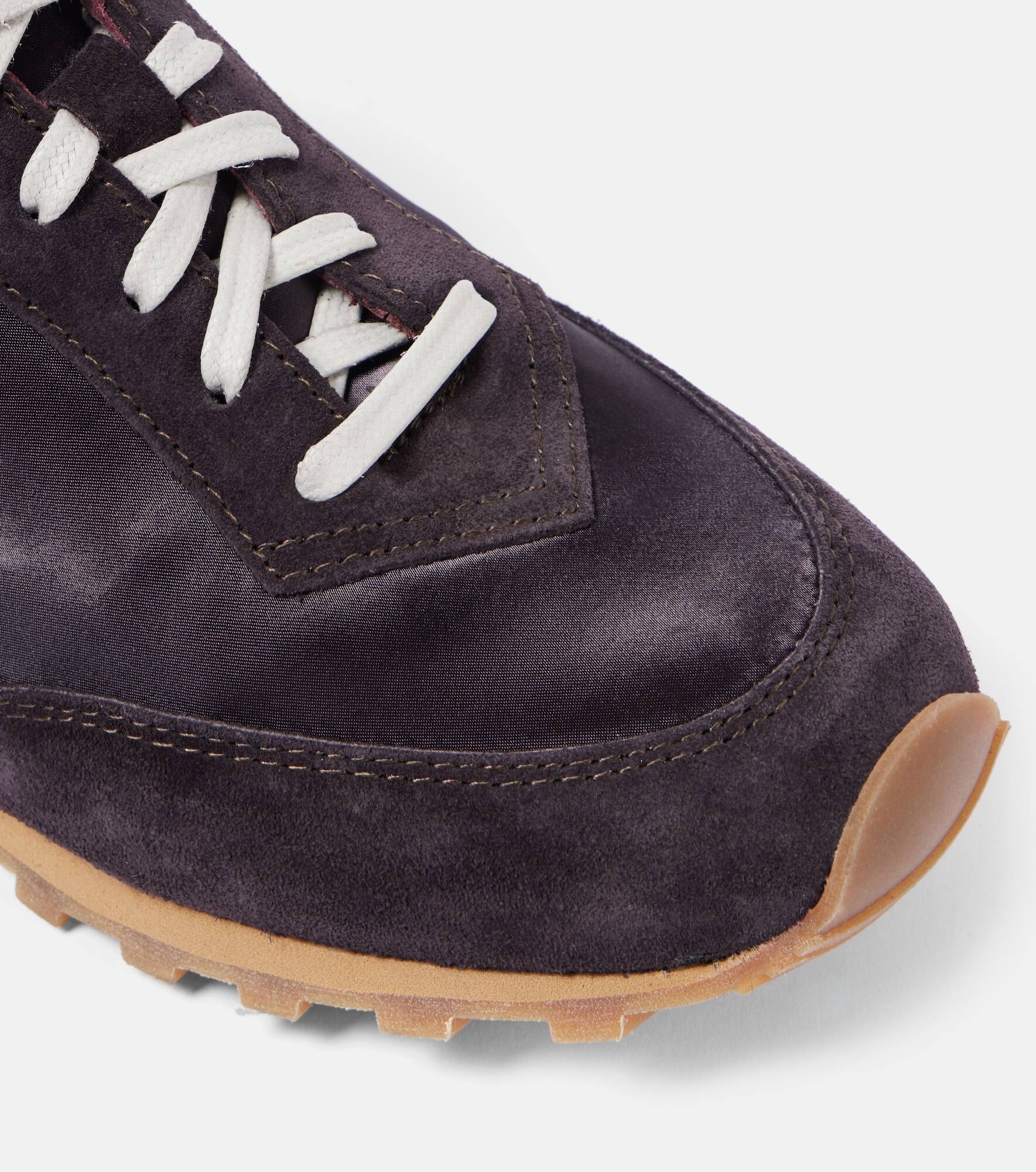 Slim Runner satin sneakers - 5