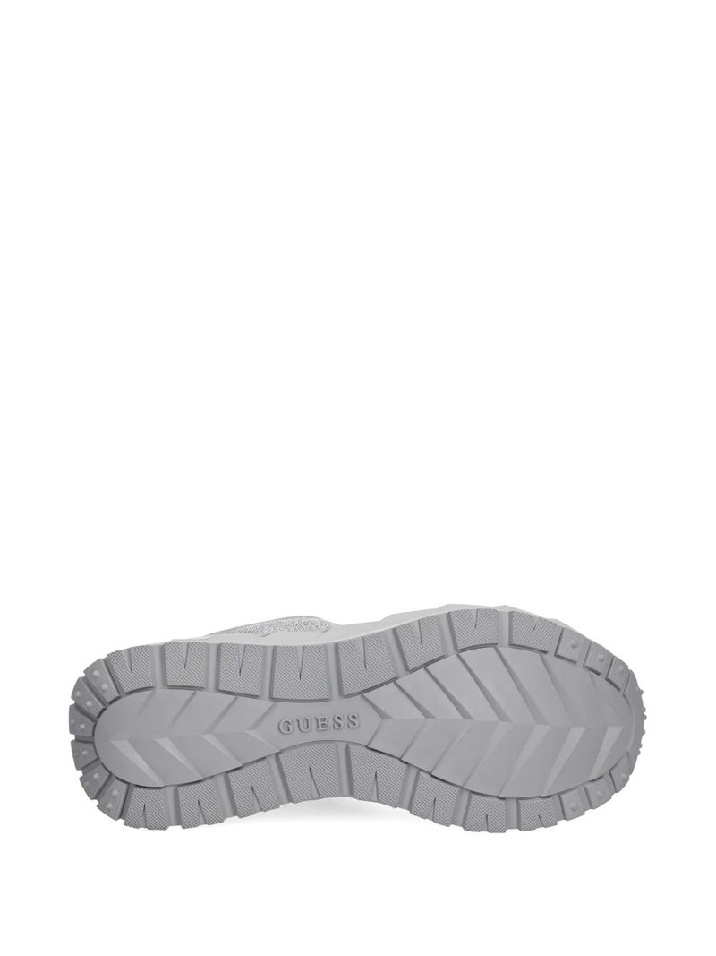 Runit3 logo metallic trim sneakers 5