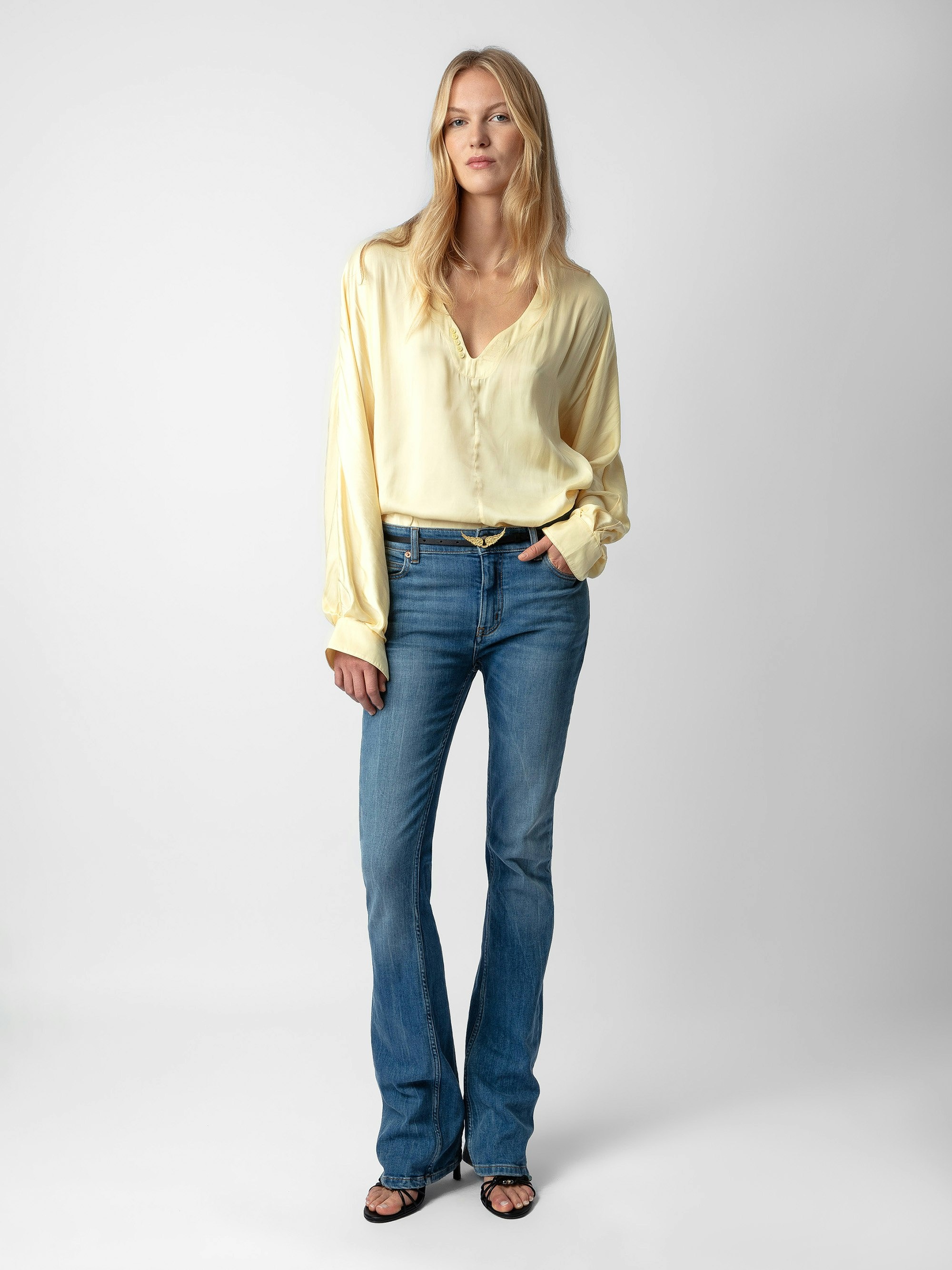Tonastir Satin Blouse - 6