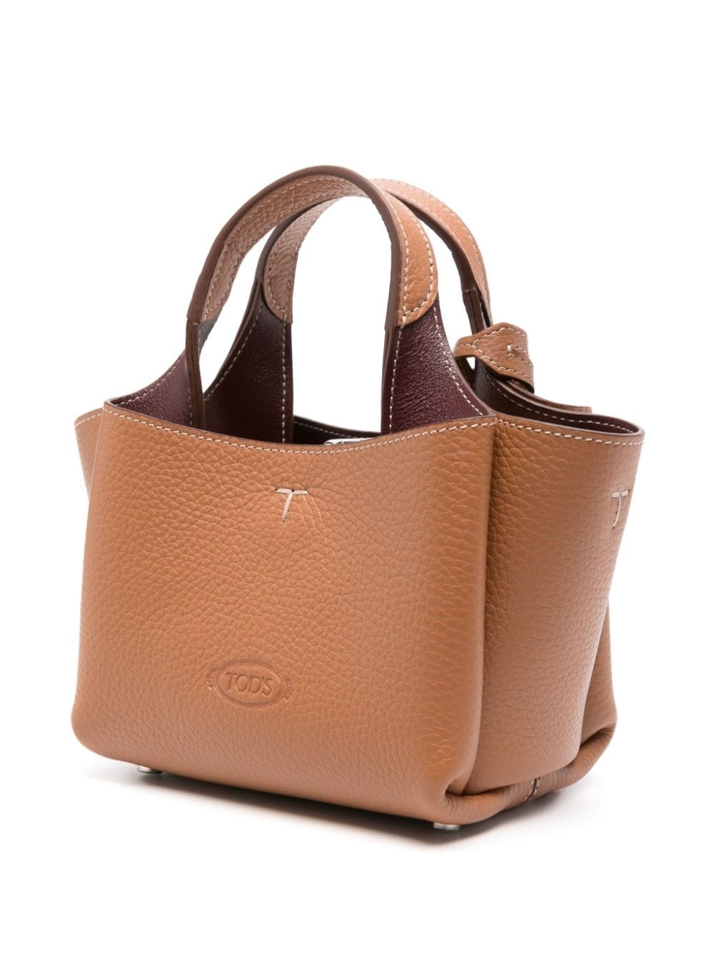 mini Apa leather tote bag - 3