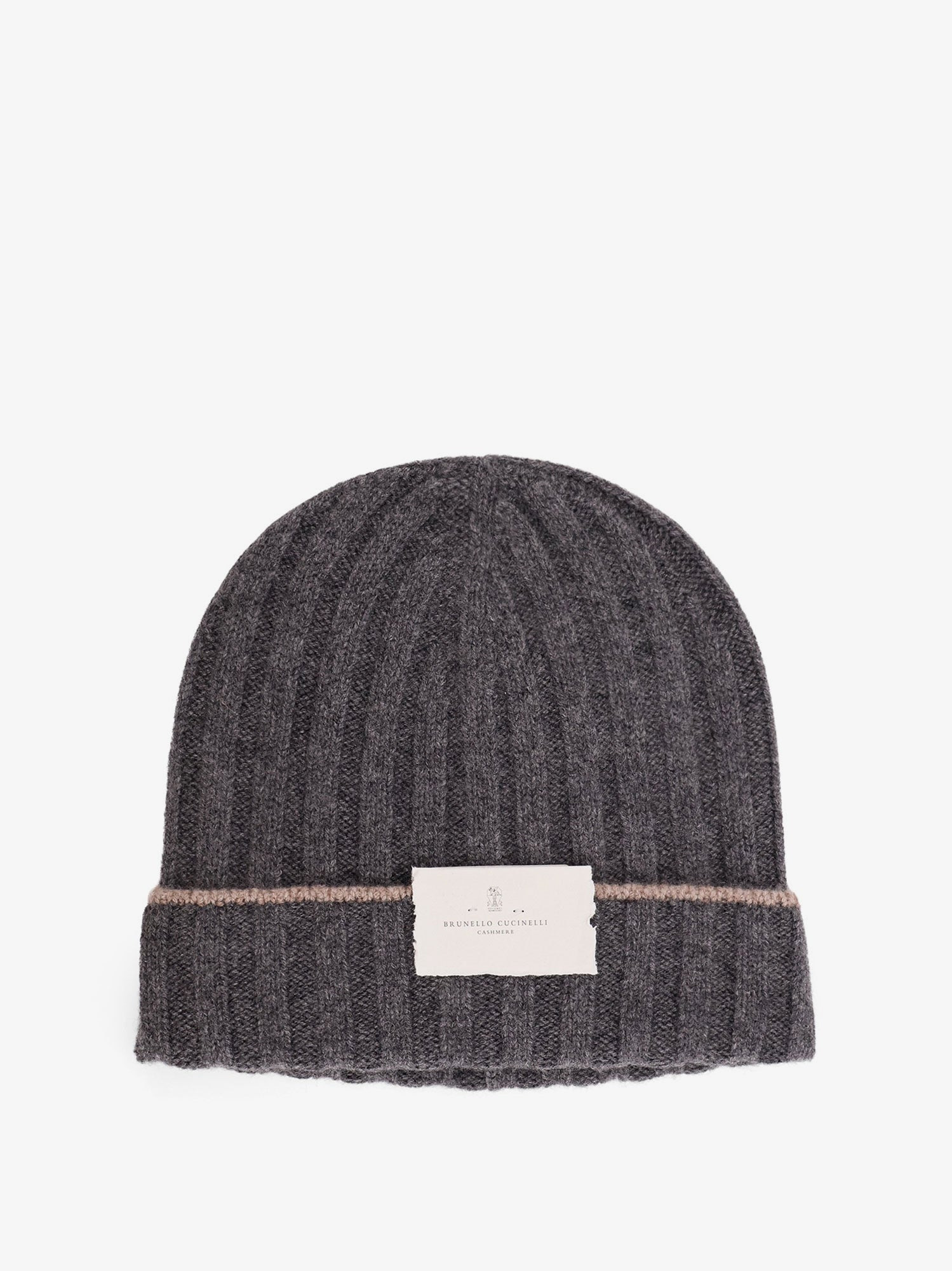 Brunello Cucinelli Men Beanie Cashmere Hat - 1