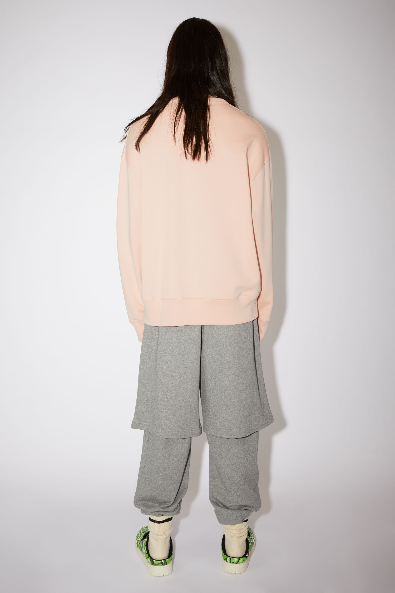 Crew neck sweatshirt - Powder pink - 3