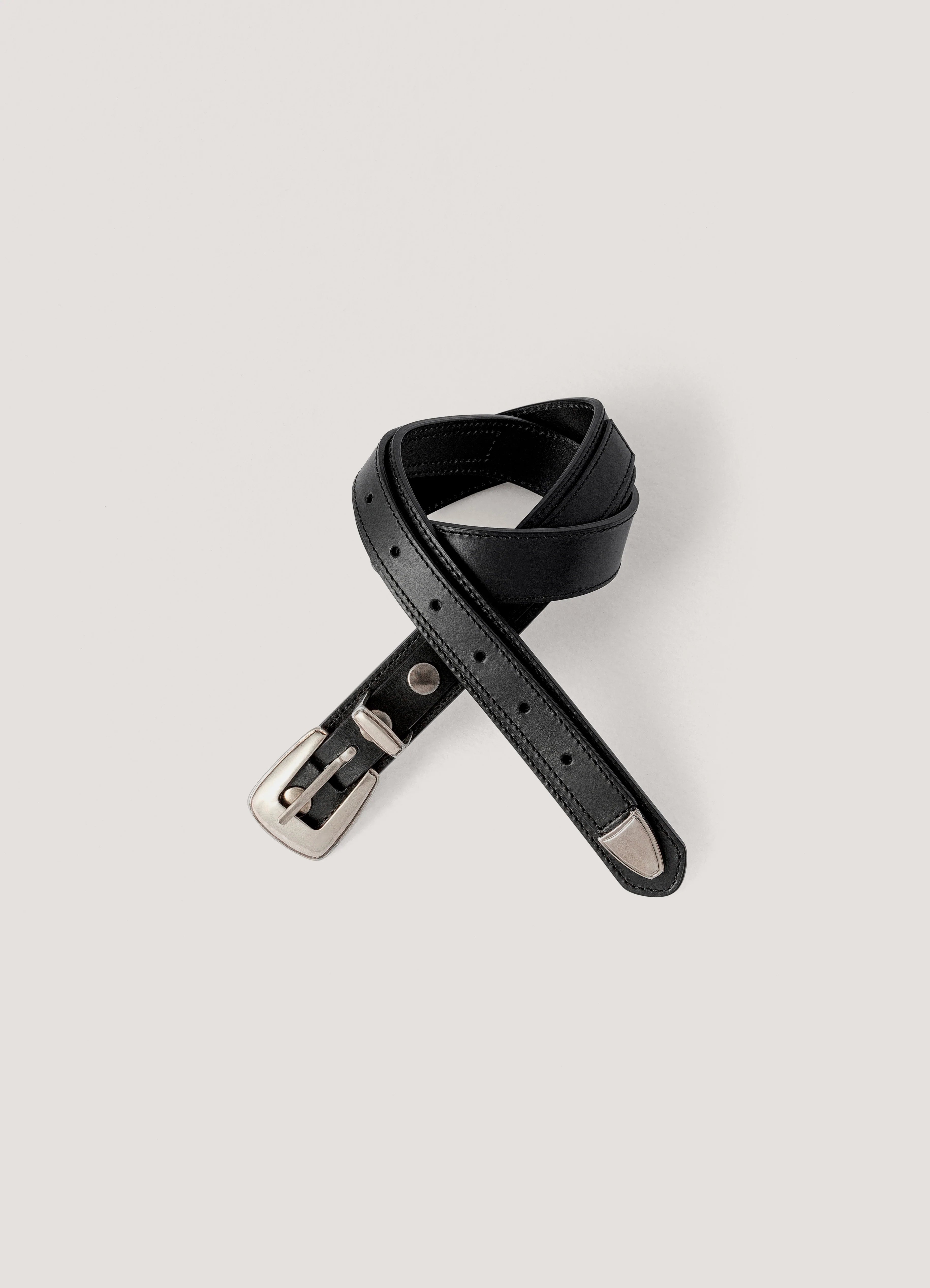 Lemaire MINIMAL WESTERN BELT | REVERSIBLE