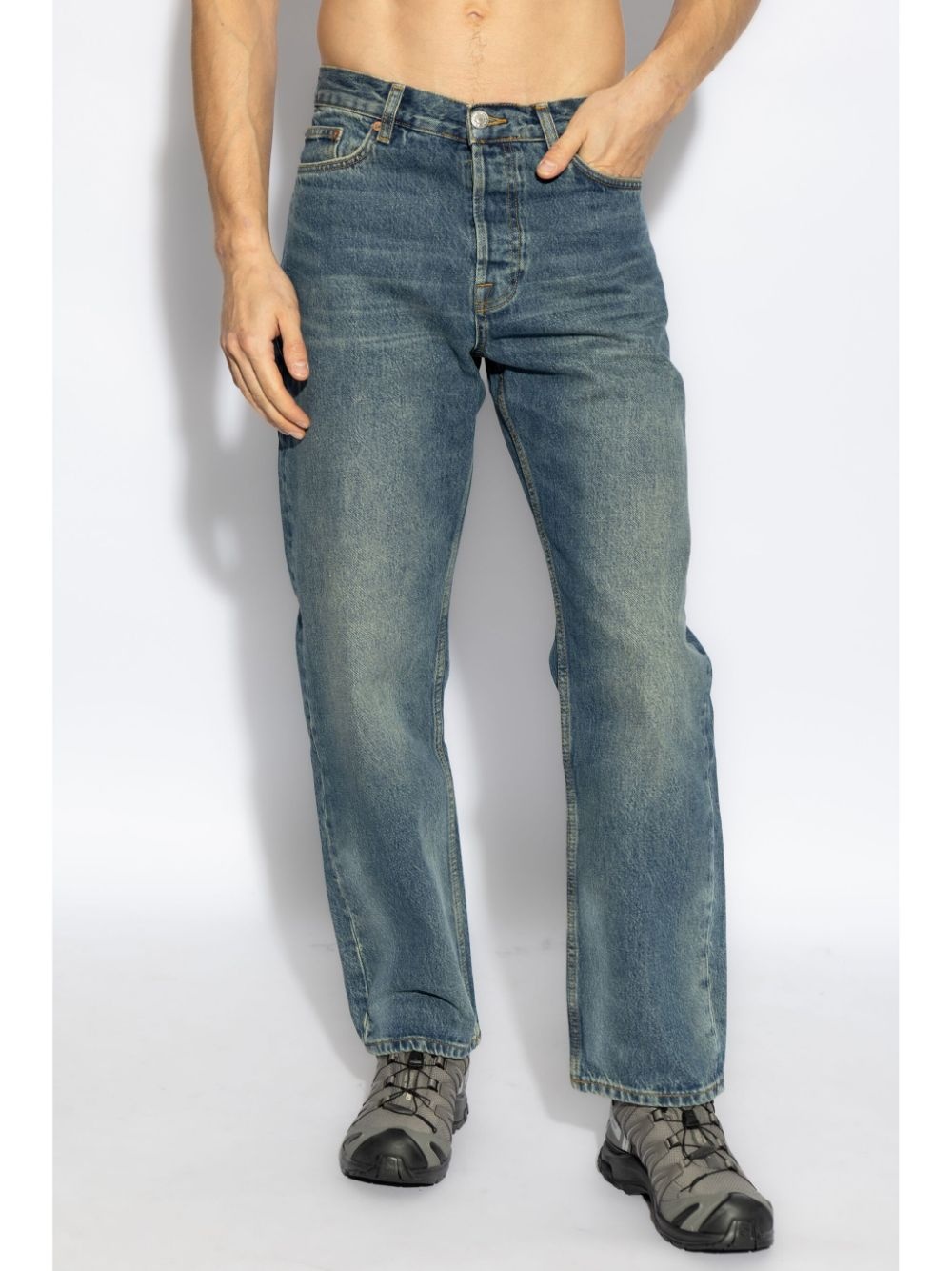 straight-leg jeans - 3