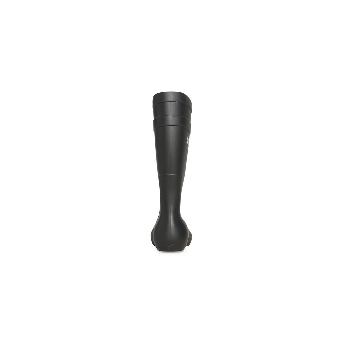 a*i様 Balenciaga Excavatorメンズ　ラバーレインブーツ-4 Balenciaga Excavator curved-toe Boots | Black | FARFETCH