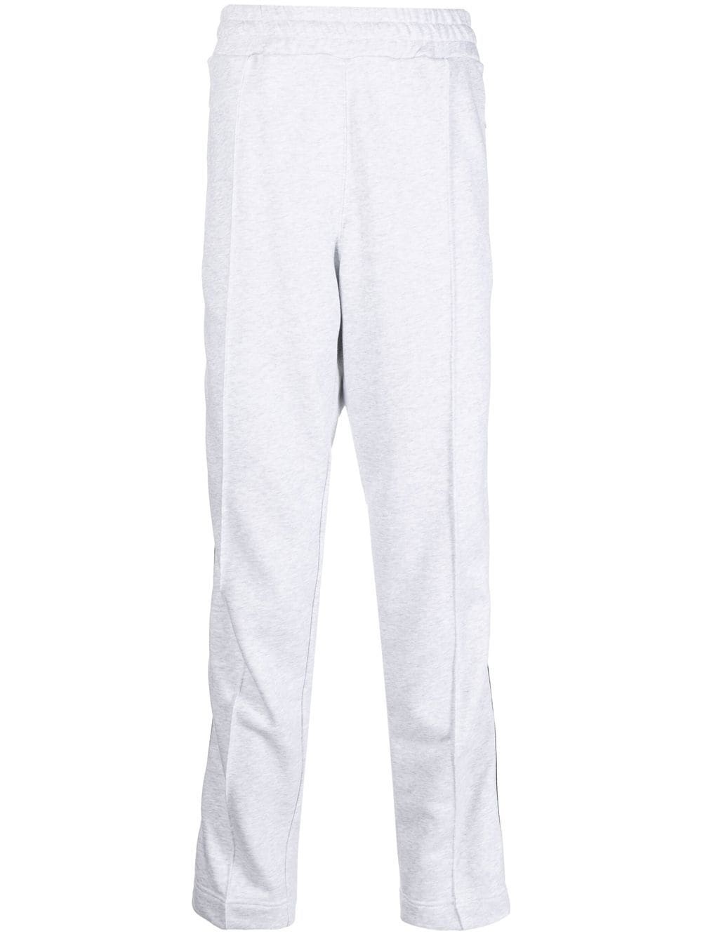 logo side-stripe track trousers - 1