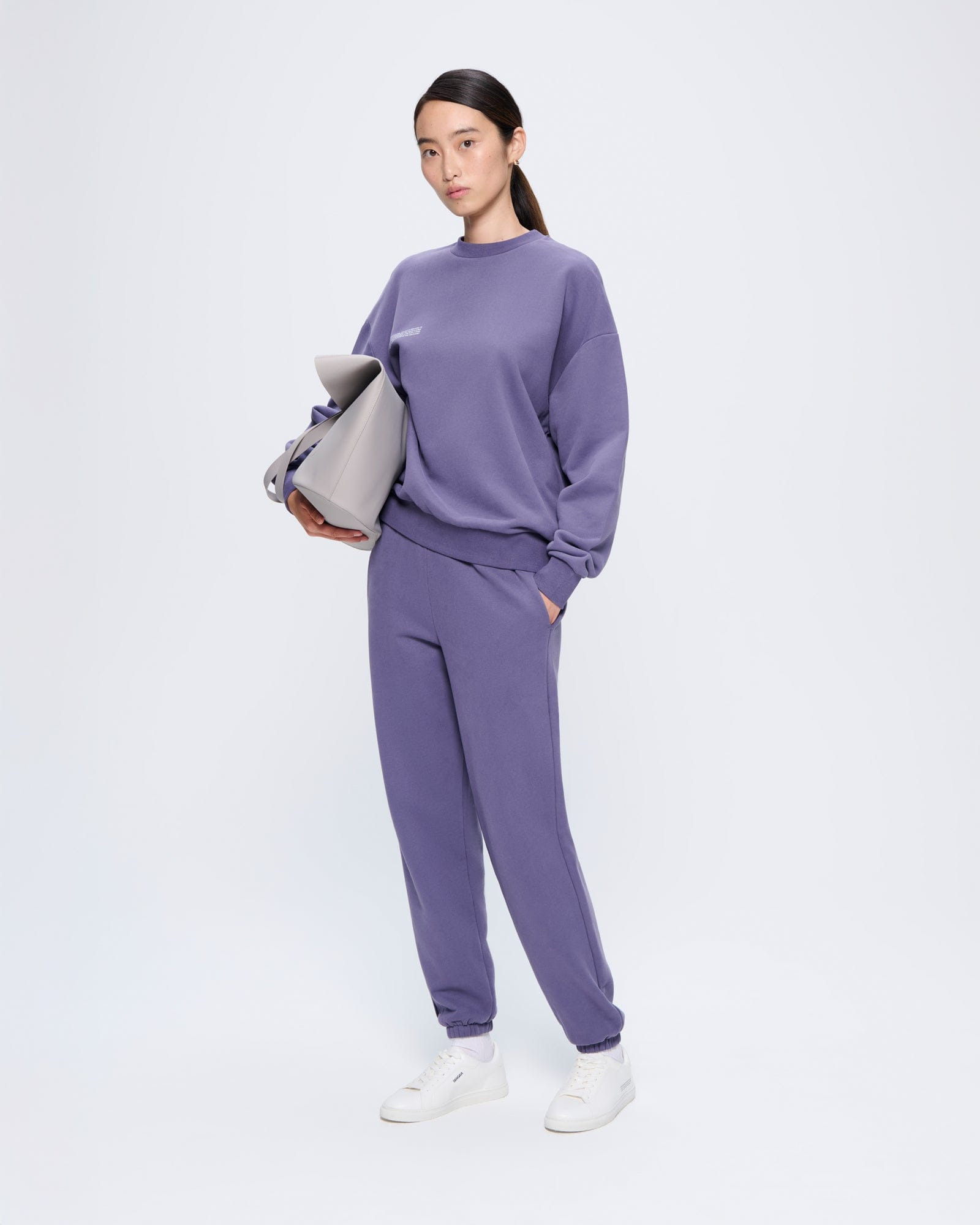 Womens 365 Midweight Track Pants - Slate Blue - 2
