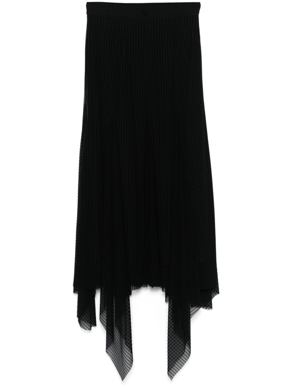 pleated midi skirt - 1