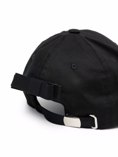 Raf Simons embroidered cotton baseball cap outlook